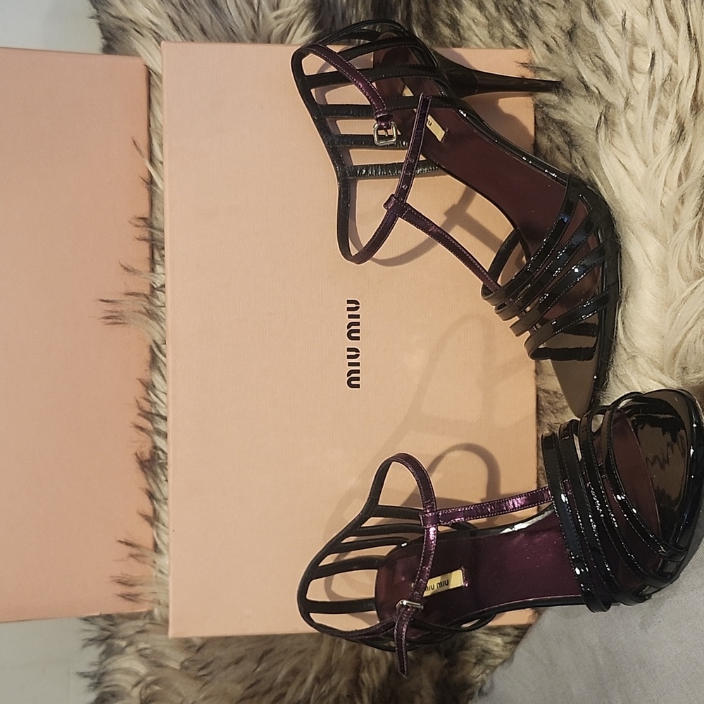 Miu Miu Strappy Stilettos